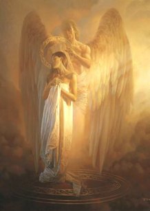 He sent His Angel to protect you.